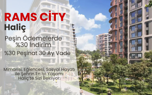 Rams city haliç fiyatları ve projesi