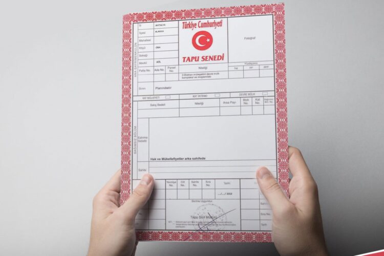 Tapu Kayıt Örneği Nedir?