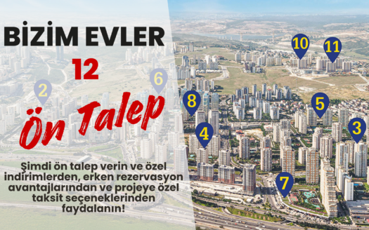 bizimevler 12 konut projesi daire planları fiyat listesi