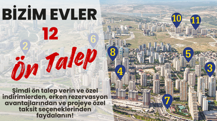 bizimevler 12 konut projesi daire planları fiyat listesi